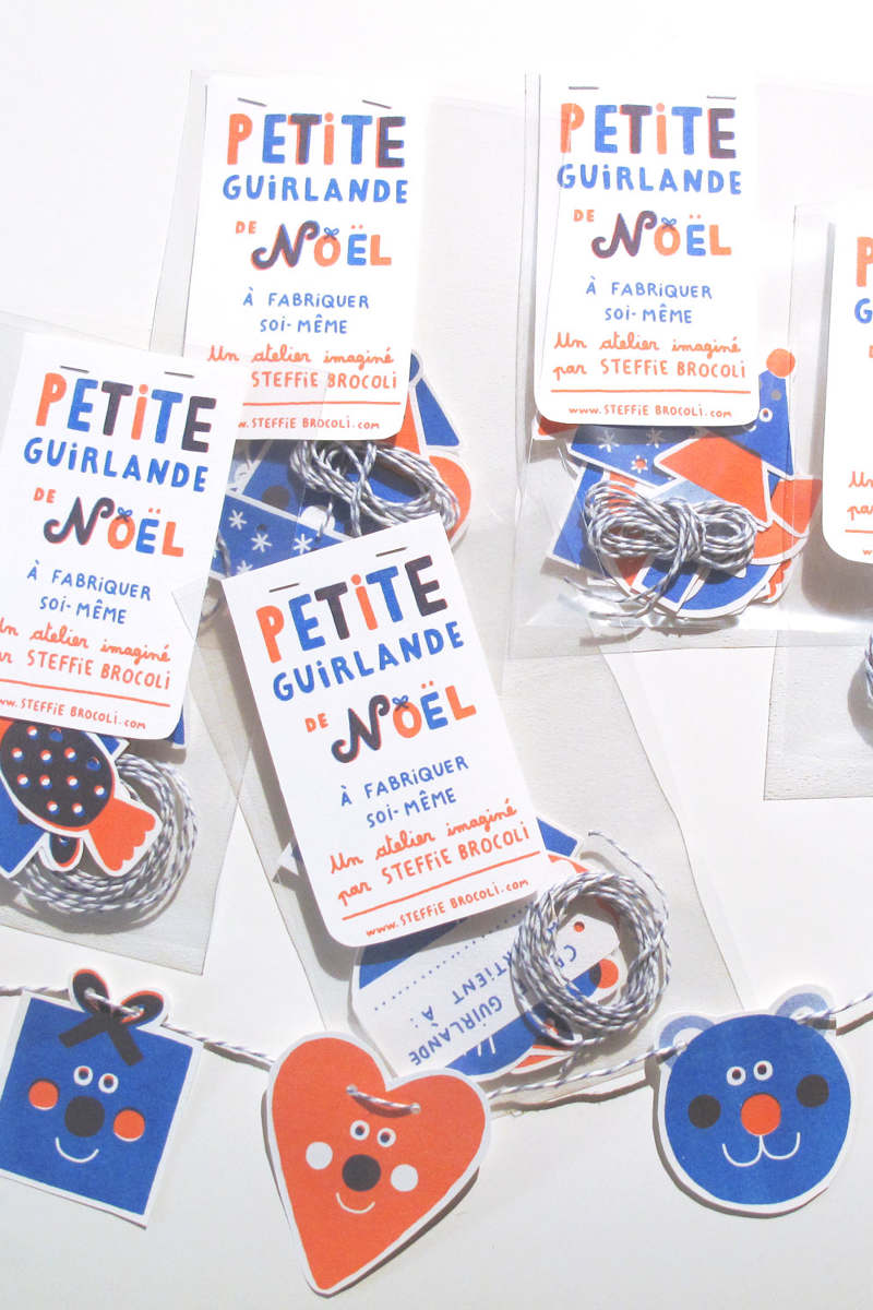 Petite guirlande de NOËL ! - Steffie Brocoli